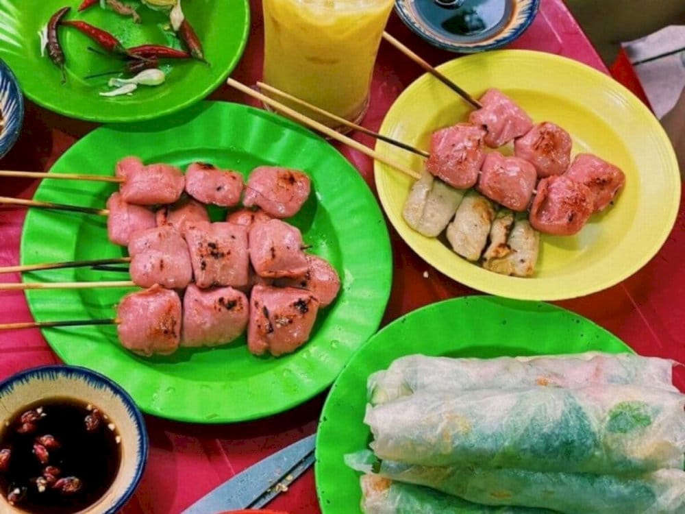 Many unique local snacks can be found here